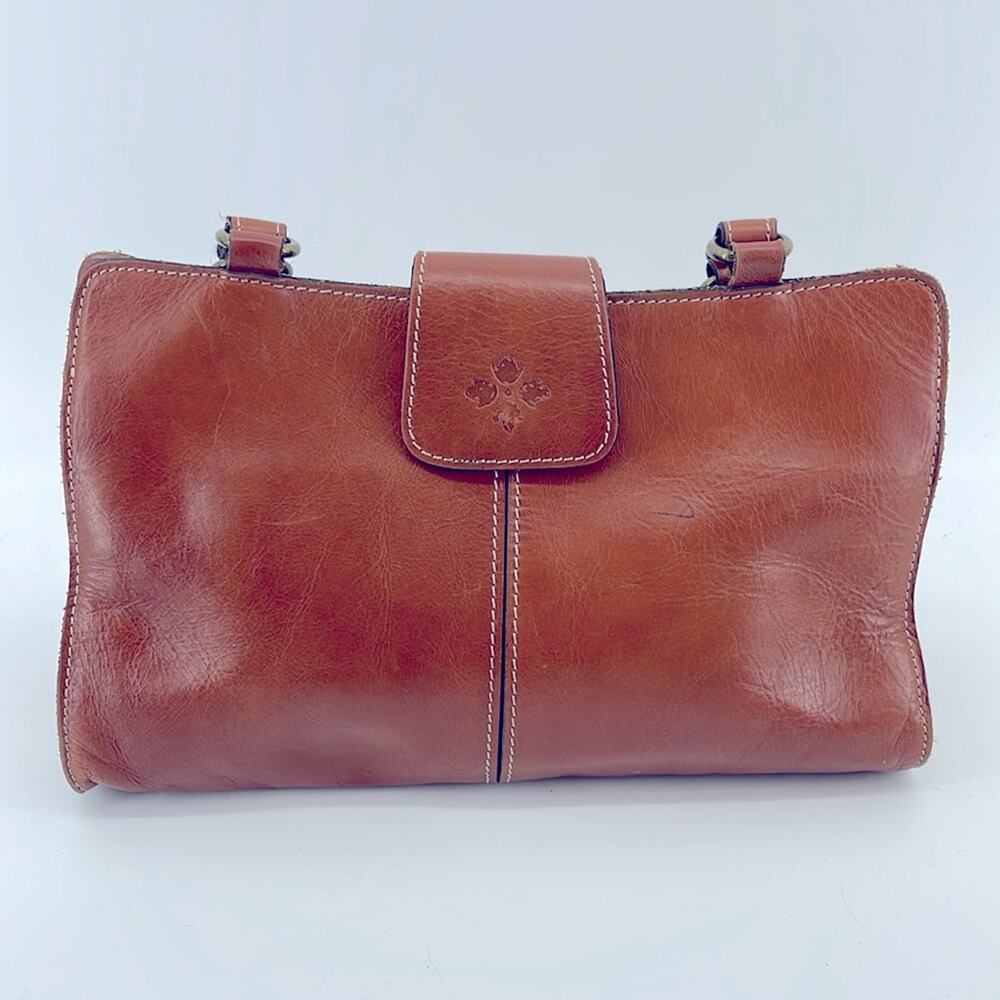 Patricia Nash Rienzo Heritage Collection leather shoulder bag purse